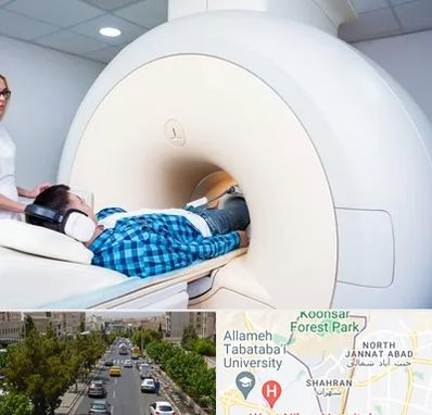 ام ار ای شبانه روزی در شهران 