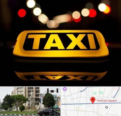 تاکسی تلفنی در میدان فردوسی تهران