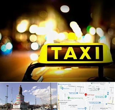 تاکسی تلفنی شبانه روزی در کارگر جنوبی 