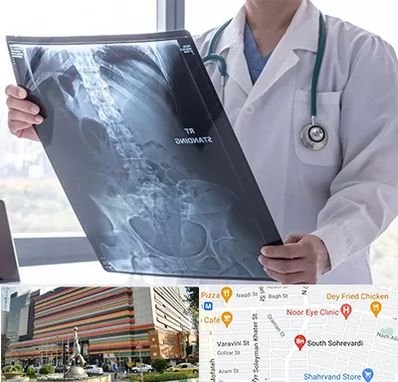 رادیولوژی شبانه روزی در سهروردی 