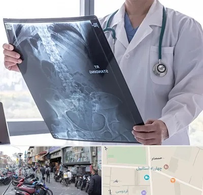 رادیولوژی شبانه روزی در چهارراه استانبول