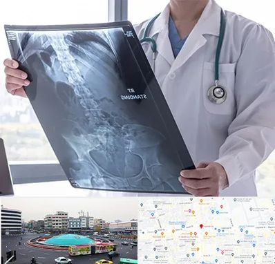 رادیولوژی شبانه روزی در میدان انقلاب 