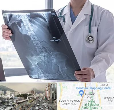 رادیولوژی شبانه روزی در پونک 