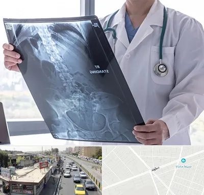 رادیولوژی شبانه روزی در خیابان دماوند
