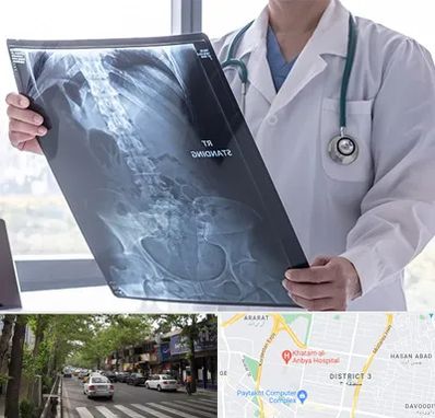 رادیولوژی شبانه روزی در ظفر 