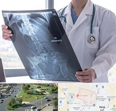 رادیولوژی شبانه روزی در شاهین ویلا کرج