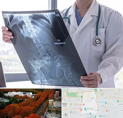 رادیولوژی شبانه روزی در منطقه 6 تهران 