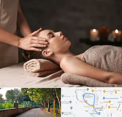 مرکز اسپا در فلکه گاز رشت