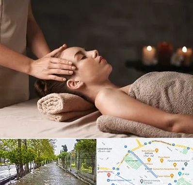 مرکز اسپا در خیابان ارم شیراز