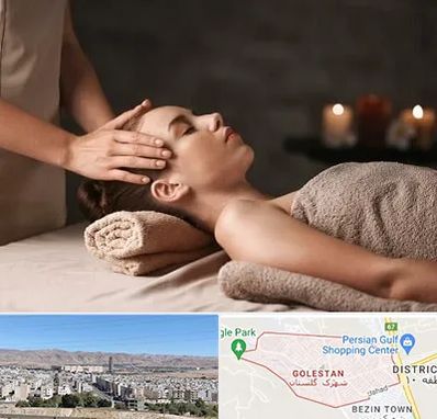 مرکز اسپا در شهرک گلستان شیراز