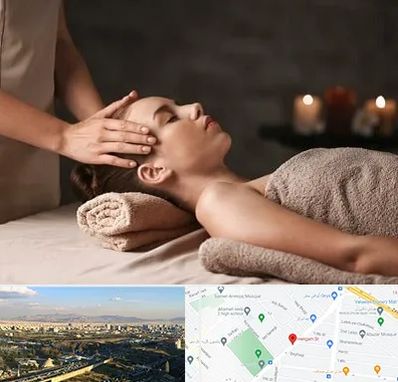 مرکز اسپا در هنگام