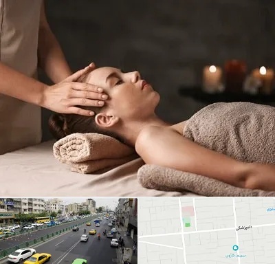 مرکز اسپا در خیابان دامپزشکی