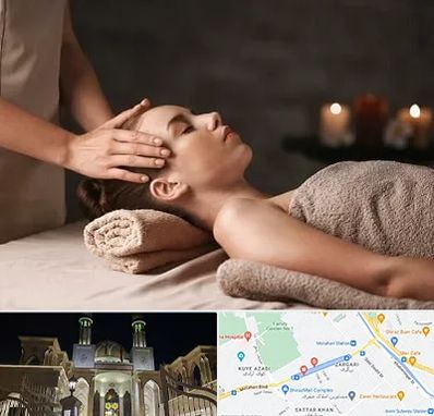 مرکز اسپا در زرگری شیراز