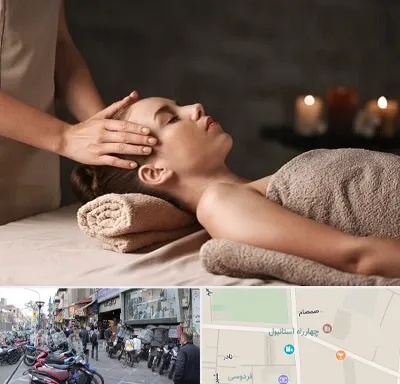مرکز اسپا در چهارراه استانبول