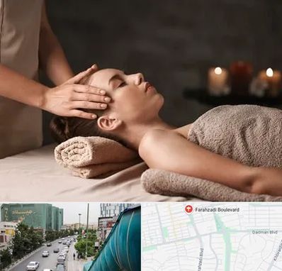 مرکز اسپا در بلوار فرحزادی