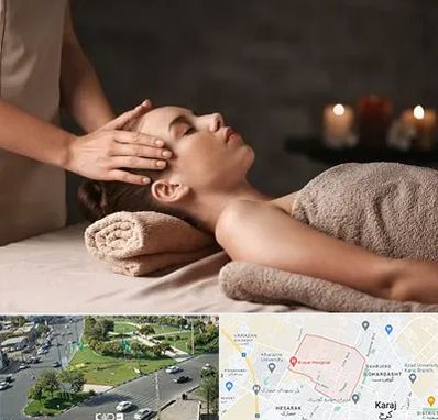 مرکز اسپا در شاهین ویلا کرج