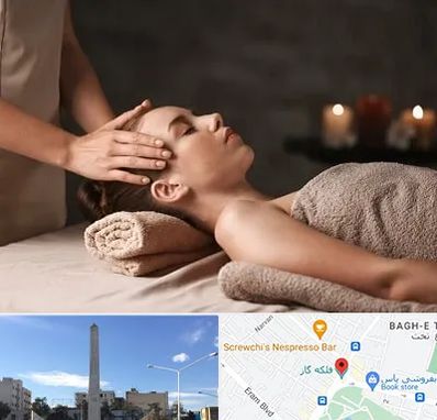 مرکز اسپا در فلکه گاز شیراز