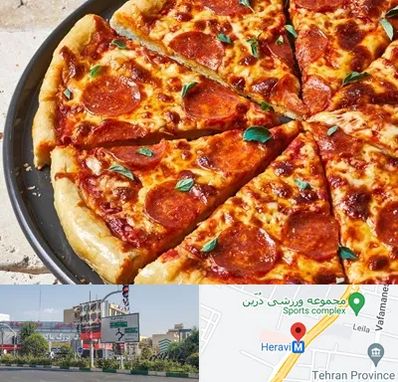پیتزا سلف سرویس در هروی 