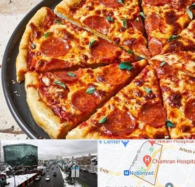 پیتزا سلف سرویس در اقدسیه 