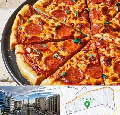 پیتزا سلف سرویس در سعادت آباد 