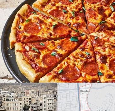 پیتزا سلف سرویس در اسکندری