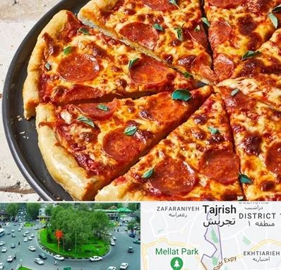 پیتزا سلف سرویس در تجریش 