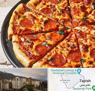 پیتزا سلف سرویس در زعفرانیه 