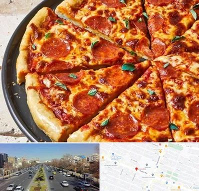 پیتزا سلف سرویس در بلوار معلم مشهد 