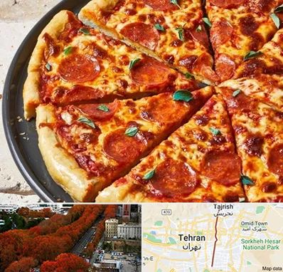پیتزا سلف سرویس در ولیعصر 