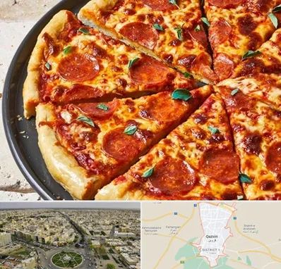 پیتزا سلف سرویس در قزوین