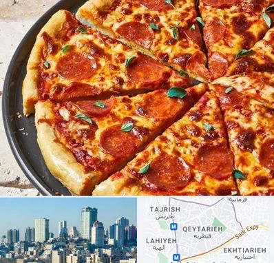 پیتزا سلف سرویس در قیطریه 