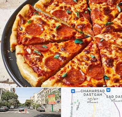 پیتزا سلف سرویس در چهارصد دستگاه 