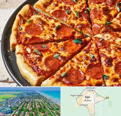 پیتزا سلف سرویس در ساری