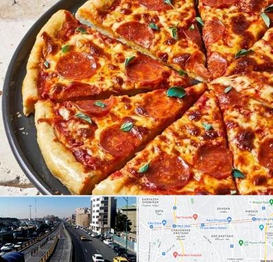 پیتزا سلف سرویس در پیروزی 