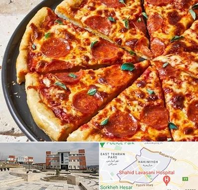 پیتزا سلف سرویس در حکیمیه 