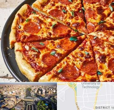 پیتزا سلف سرویس در استاد معین 