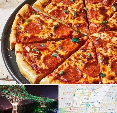 پیتزا سلف سرویس در منطقه 3 تهران 