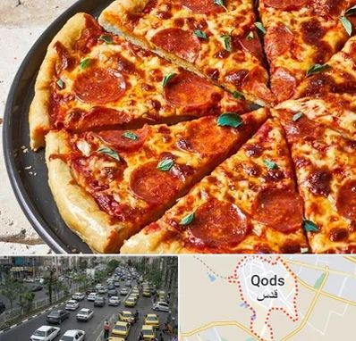 پیتزا سلف سرویس در شهر قدس