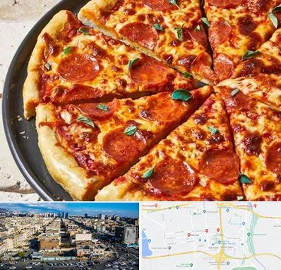 پیتزا سلف سرویس در شهرک راه آهن 