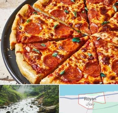 پیتزا سلف سرویس در رویان