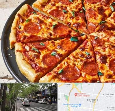 پیتزا سلف سرویس در ظفر 