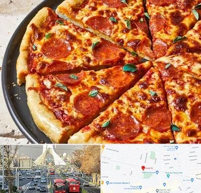 پیتزا سلف سرویس در خیابان آزادی 