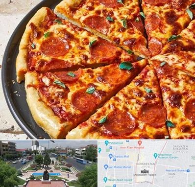 پیتزا سلف سرویس در بهارستان 