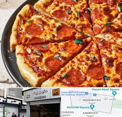 پیتزا سلف سرویس در منیریه 