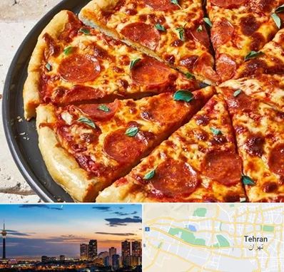 پیتزا سلف سرویس در غرب تهران 