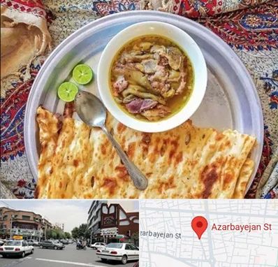 کله پاچه در خیابان آذربایجان