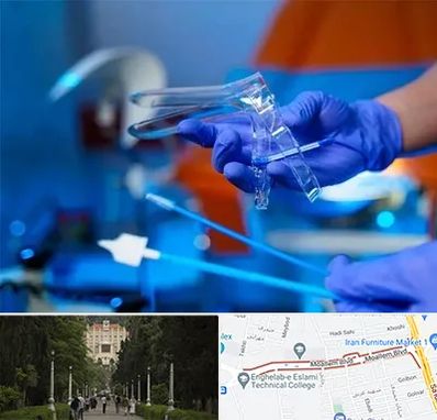 تست پاپ اسمیر در بلوار معلم رشت 