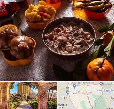 طباخی در شهر ری