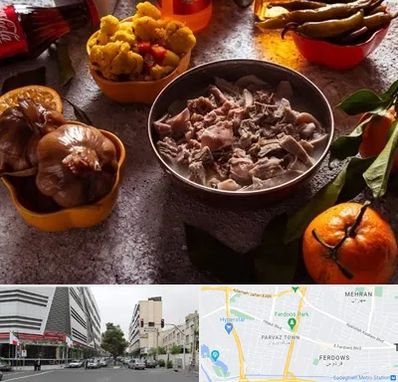 طباخی در بلوار فردوس 