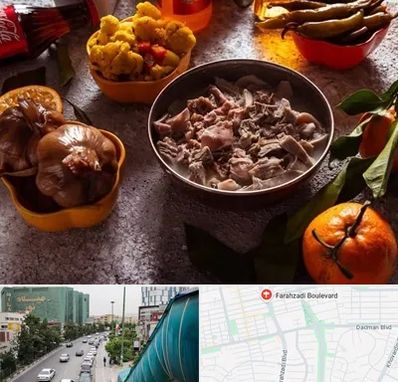 طباخی در بلوار فرحزادی